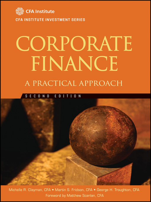 Title details for Corporate Finance by Michelle R. Clayman - Available